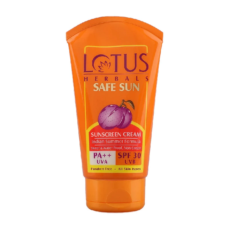 Lotus Herbals Safe Sun Sunscreen Cream PA++ SPF-30 Indian Summer Formula, 100 g-8.webp
